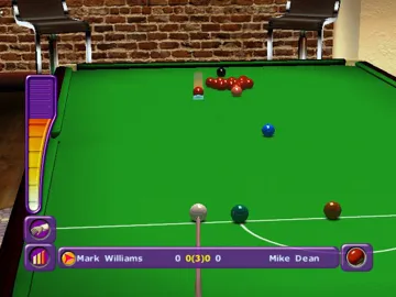 World Championship Snooker 2003 (Europe) screen shot game playing